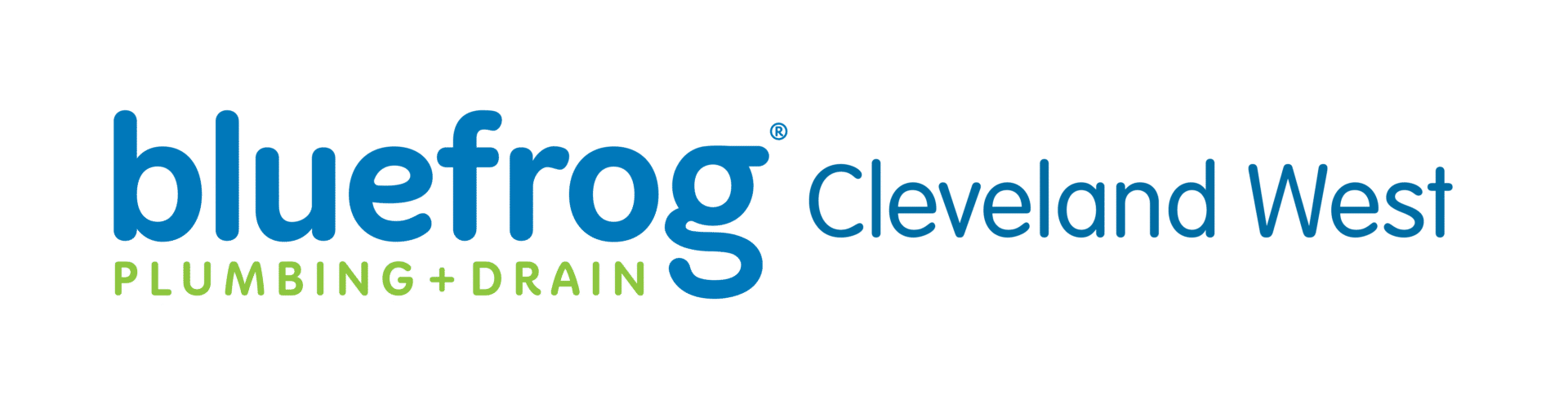 bluefrog Plumbing + Drain of Cleveland West Logo